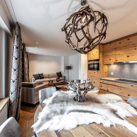 Unique Alpic Style Apartment In The Heart Of Davos Ngoại thất bức ảnh