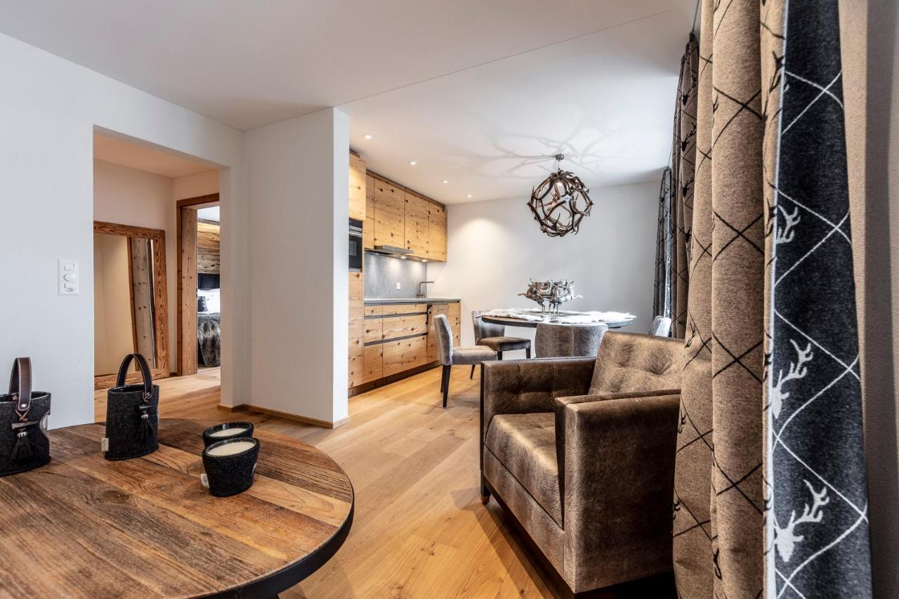Unique Alpic Style Apartment In The Heart Of Davos Ngoại thất bức ảnh