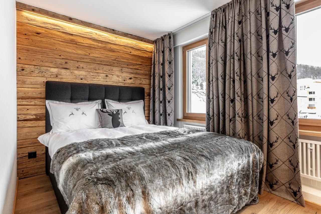 Unique Alpic Style Apartment In The Heart Of Davos Ngoại thất bức ảnh