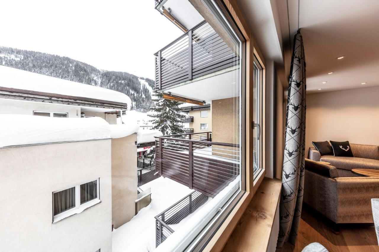 Unique Alpic Style Apartment In The Heart Of Davos Ngoại thất bức ảnh