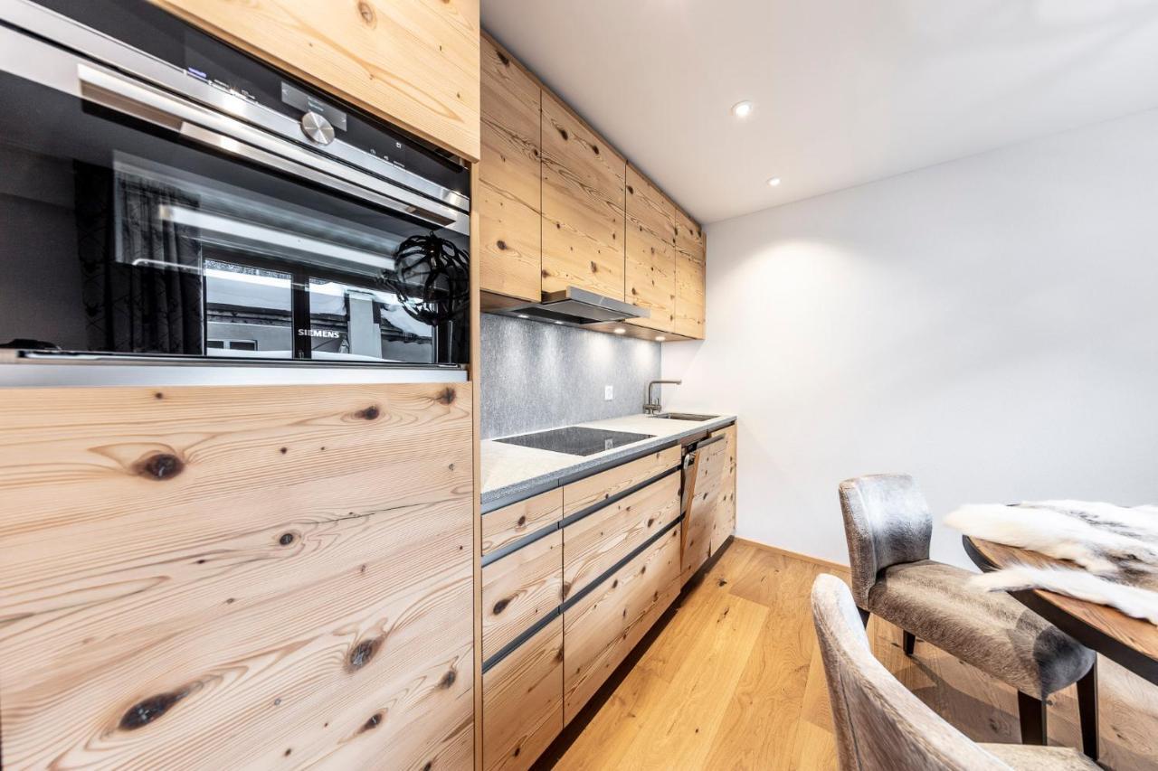 Unique Alpic Style Apartment In The Heart Of Davos Ngoại thất bức ảnh